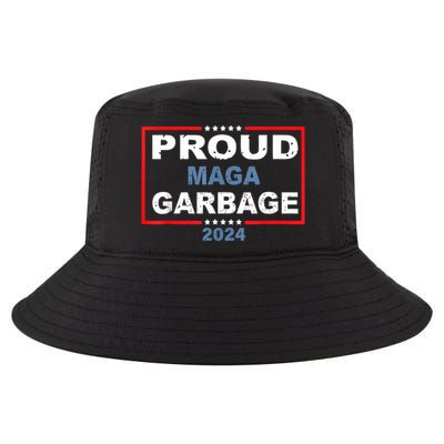 Proud Maga Garbage Trump Supporter Cool Comfort Performance Bucket Hat