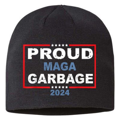 Proud Maga Garbage Trump Supporter Sustainable Beanie