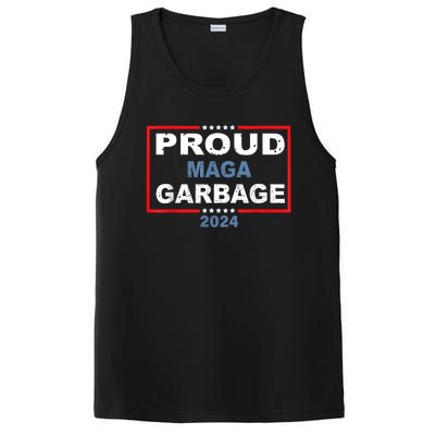 Proud Maga Garbage Trump Supporter PosiCharge Competitor Tank