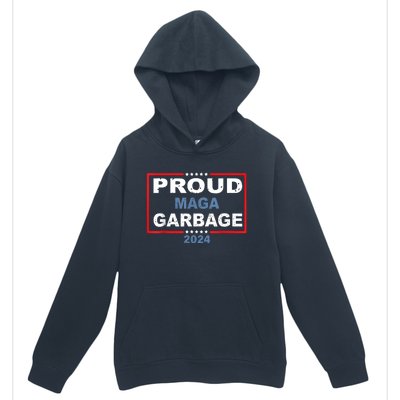 Proud Maga Garbage Trump Supporter Urban Pullover Hoodie