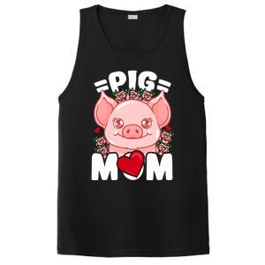 Pig Mom Gift PosiCharge Competitor Tank