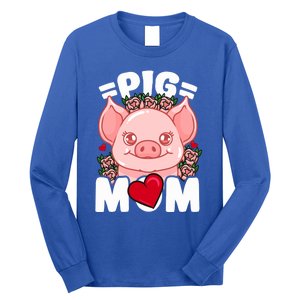 Pig Mom Gift Long Sleeve Shirt