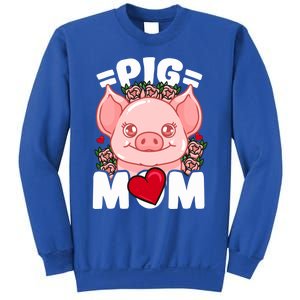 Pig Mom Gift Sweatshirt