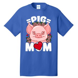 Pig Mom Gift Tall T-Shirt