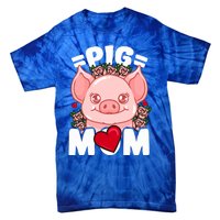 Pig Mom Gift Tie-Dye T-Shirt