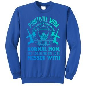 Paintball Mom Great Gift Funny Mother Paintballer Paintballing Gift Sweatshirt