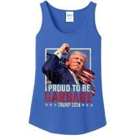 Proud Maga Garbage Trump Supporter Ladies Essential Tank