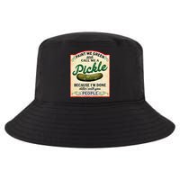 Paint Me Green And Call Me A Pickle Because I'm Done Dillin Cool Comfort Performance Bucket Hat
