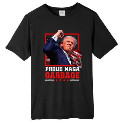 Proud Maga Garbage Trump Tall Fusion ChromaSoft Performance T-Shirt