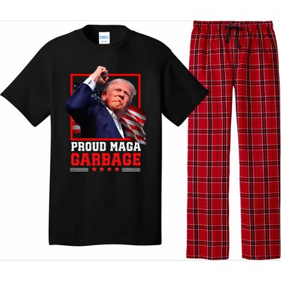 Proud Maga Garbage Trump Pajama Set