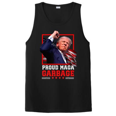 Proud Maga Garbage Trump PosiCharge Competitor Tank