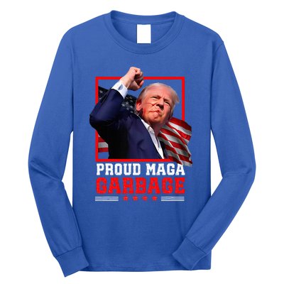 Proud Maga Garbage Trump Long Sleeve Shirt