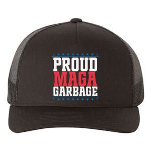 Proud Maga Garbage Trump Supporter Yupoong Adult 5-Panel Trucker Hat