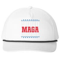 Proud Maga Garbage Trump Supporter Snapback Five-Panel Rope Hat