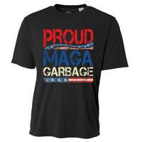 Proud Maga Garbage Trump Supporter Gift Cooling Performance Crew T-Shirt