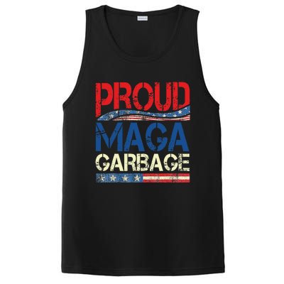 Proud Maga Garbage Trump Supporter Gift PosiCharge Competitor Tank