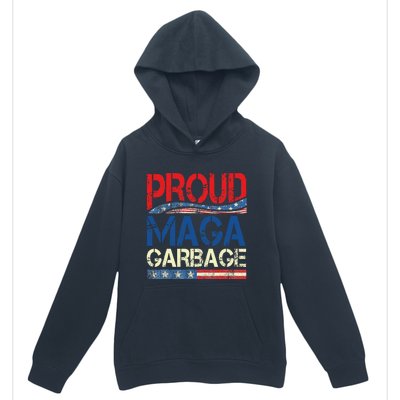 Proud Maga Garbage Trump Supporter Gift Urban Pullover Hoodie