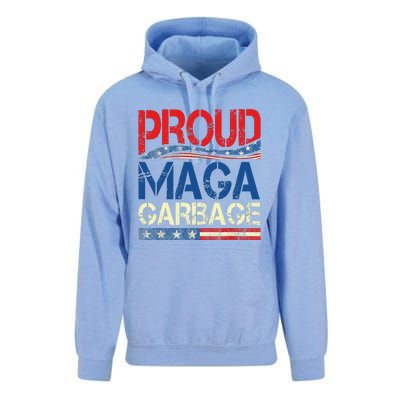 Proud Maga Garbage Trump Supporter Gift Unisex Surf Hoodie