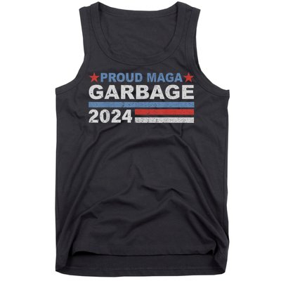 Proud Maga Garbage Trump Supporter Tank Top