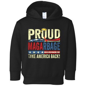 Proud Maga Garbage Toddler Hoodie