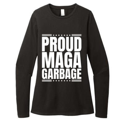 Proud Maga Garbage Womens CVC Long Sleeve Shirt