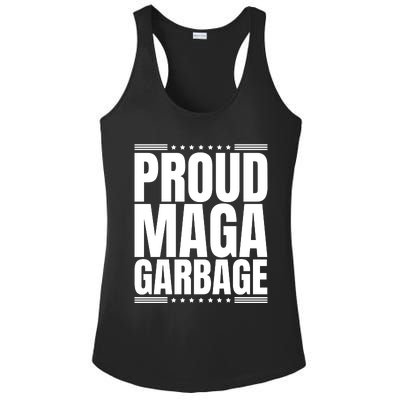 Proud Maga Garbage Ladies PosiCharge Competitor Racerback Tank