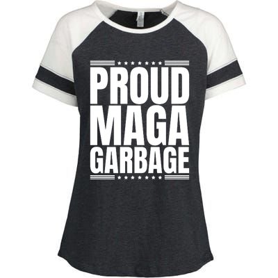 Proud Maga Garbage Enza Ladies Jersey Colorblock Tee