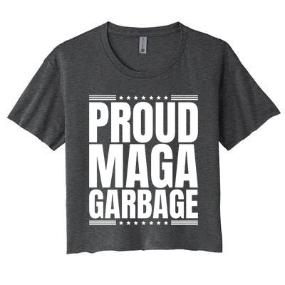 Proud Maga Garbage Women's Crop Top Tee