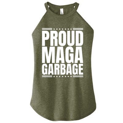 Proud Maga Garbage Women's Perfect Tri Rocker Tank