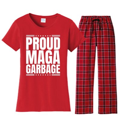 Proud Maga Garbage Women's Flannel Pajama Set