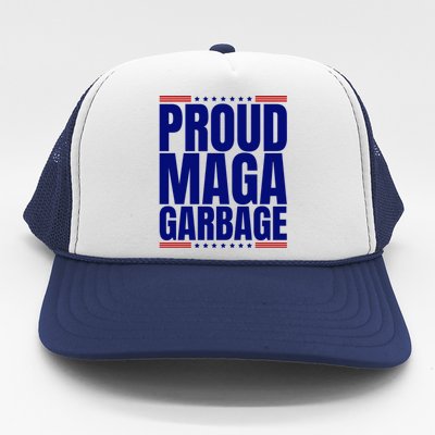 Proud Maga Garbage Trucker Hat