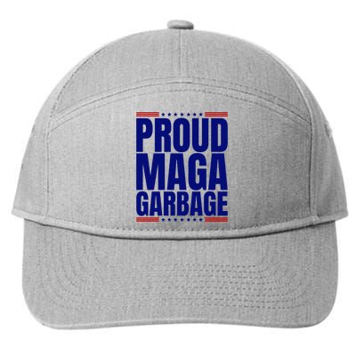 Proud Maga Garbage 7-Panel Snapback Hat