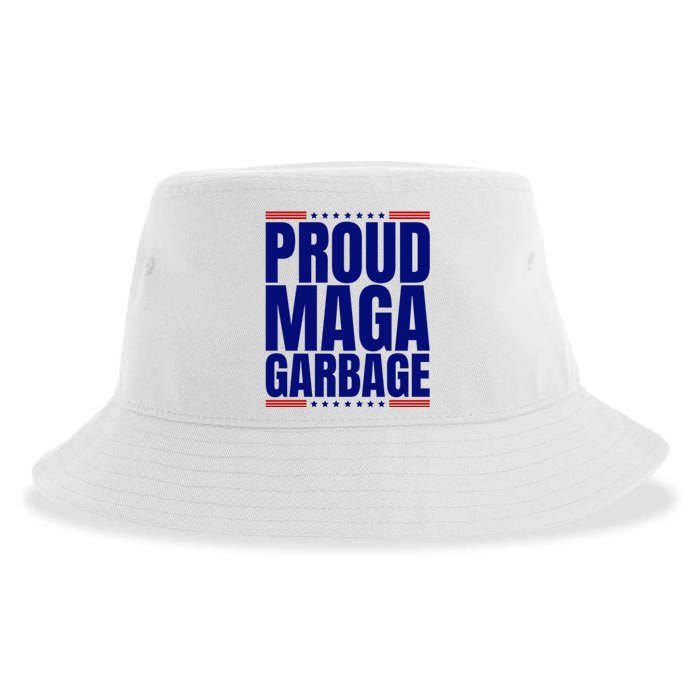 Proud Maga Garbage Sustainable Bucket Hat