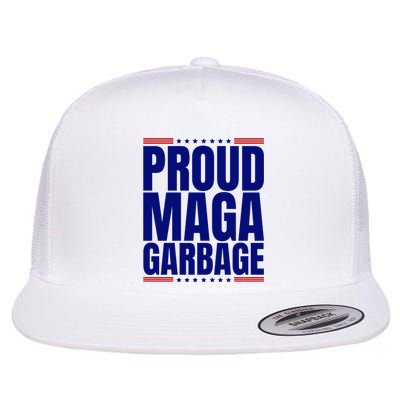 Proud Maga Garbage Flat Bill Trucker Hat