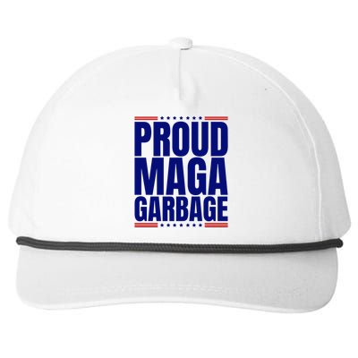 Proud Maga Garbage Snapback Five-Panel Rope Hat