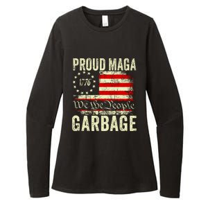 Proud Maga Garbage Womens CVC Long Sleeve Shirt