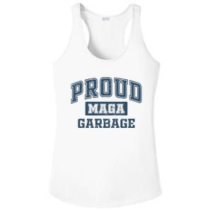 Proud Maga Garbage Trump 2024 Political Supporters Ladies PosiCharge Competitor Racerback Tank