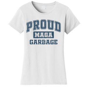 Proud Maga Garbage Trump 2024 Political Supporters Women's T-Shirt