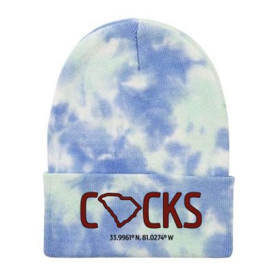 Prime Meridian Gamecocks Tie Dye 12in Knit Beanie