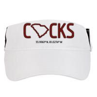 Prime Meridian Gamecocks Adult Drive Performance Visor