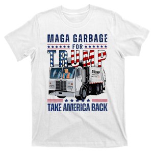 Proud Maga Garbage Trump Supporter Trump Garbage Truck T-Shirt