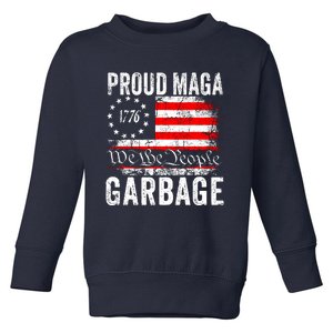 Proud Maga Garbage Toddler Sweatshirt