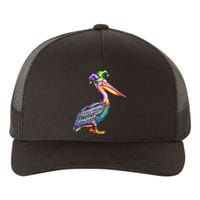 Pelican Mardi Gras Carnival Animal Lover Yupoong Adult 5-Panel Trucker Hat