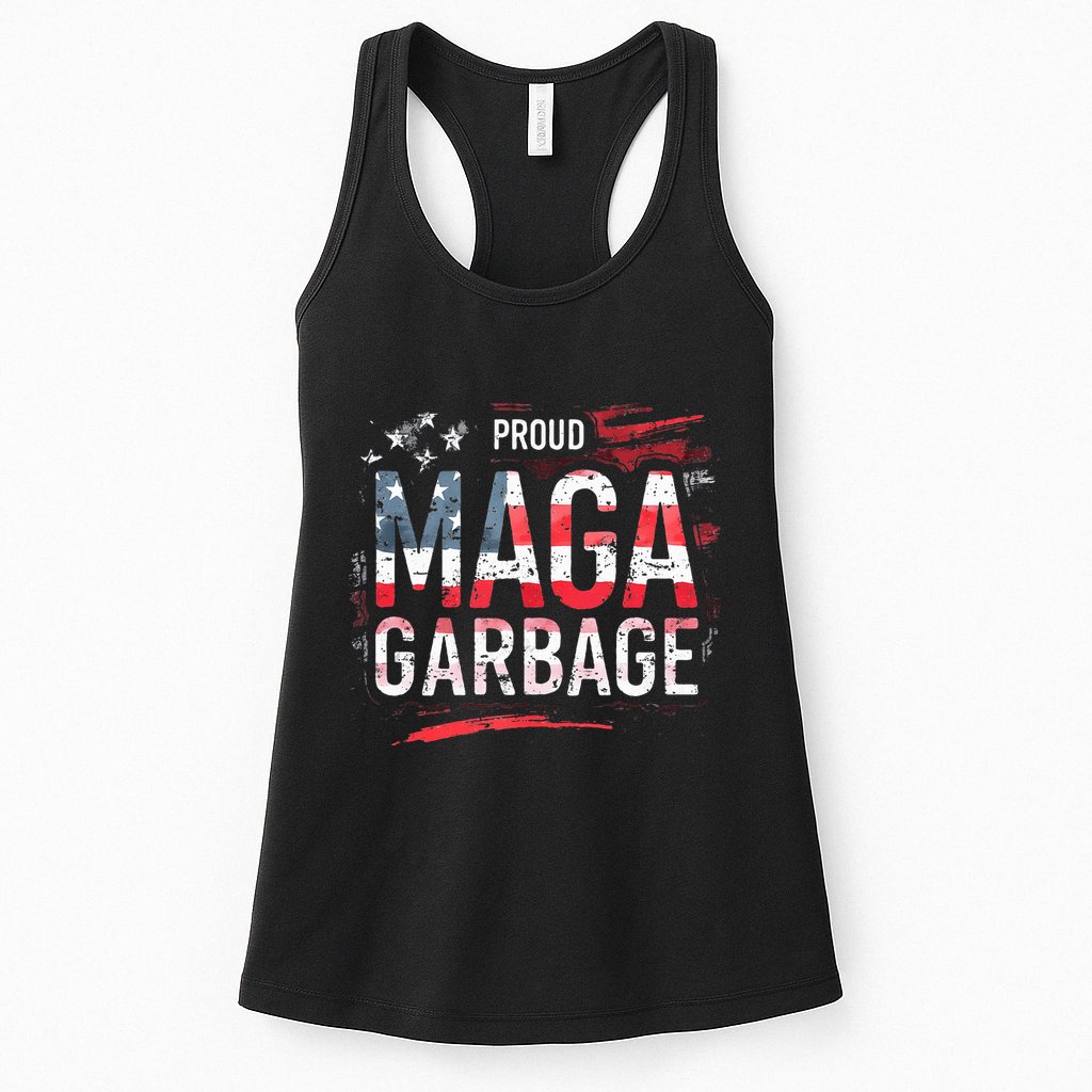 Proud Maga Garbage Womens Tank Top