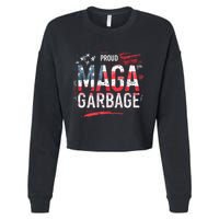 Proud Maga Garbage Cropped Pullover Crew