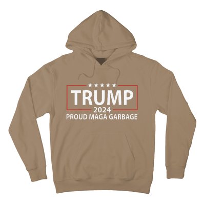 Proud Maga Garbage Trump Supporter Gift Hoodie