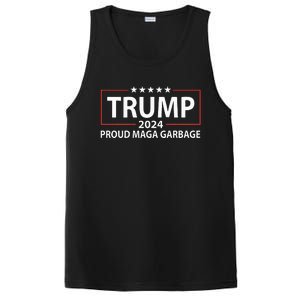 Proud Maga Garbage Trump Supporter PosiCharge Competitor Tank