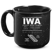 Phoenix Mesa Gateway Airport Arizona Iwa 15oz Campfire Ceramic Mug