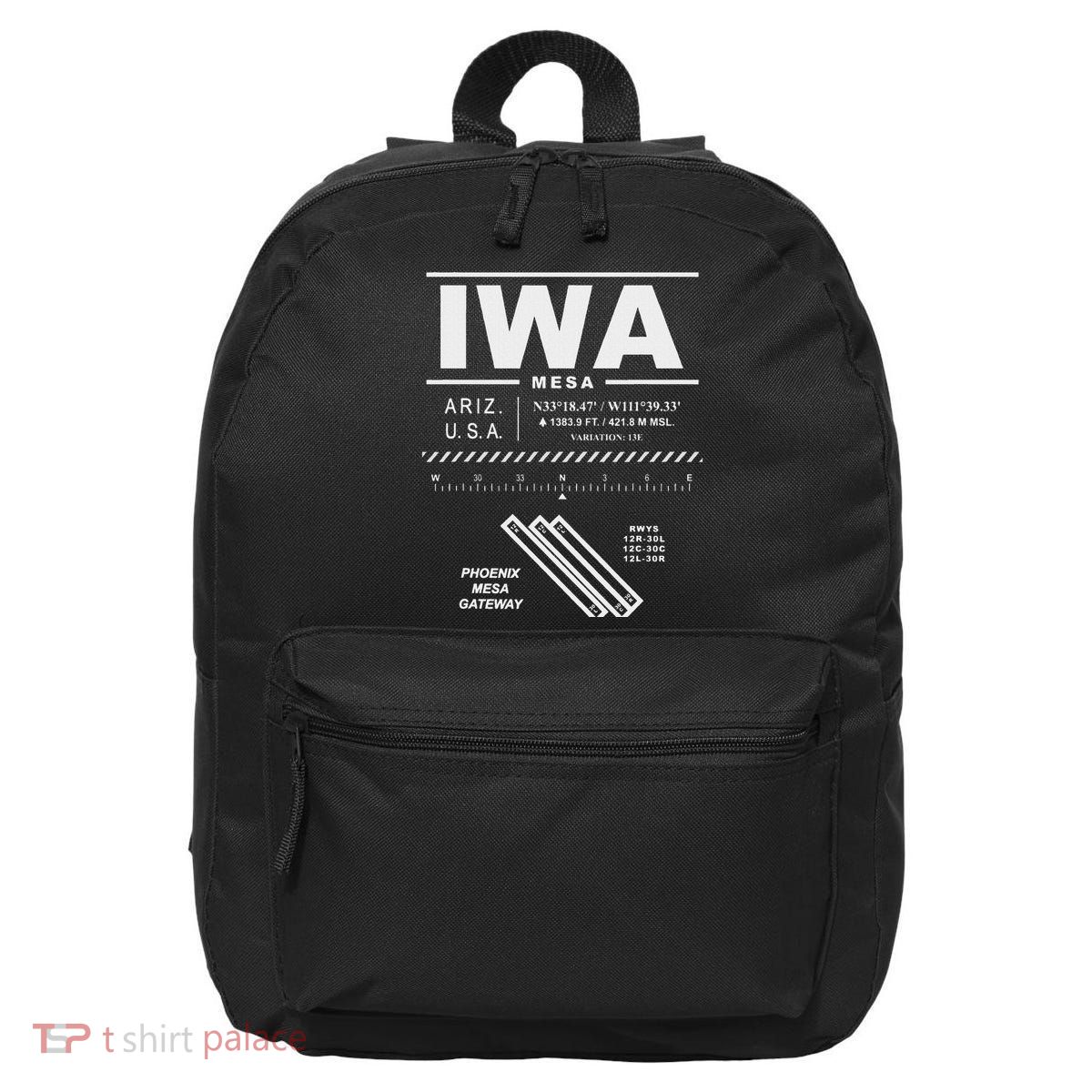 Phoenix Mesa Gateway Airport Arizona Iwa 16 in Basic Backpack