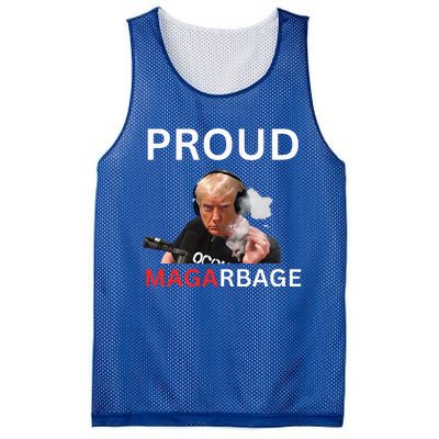 Proud Maga Garbage Proud To Be Garbage Trump Supporters Mesh Reversible Basketball Jersey Tank